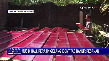 Musim Haji Bawa Berkah, Pengrajin Gelang Identitas di Jepara Banjir Pesanan!