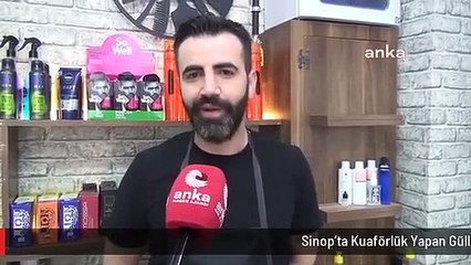 Sinop'ta Kuaförlük Yapan Güllüoğlu: "Kazandığımız Para Ciddi Anlamda Bizi Mutlu Etmiyor"