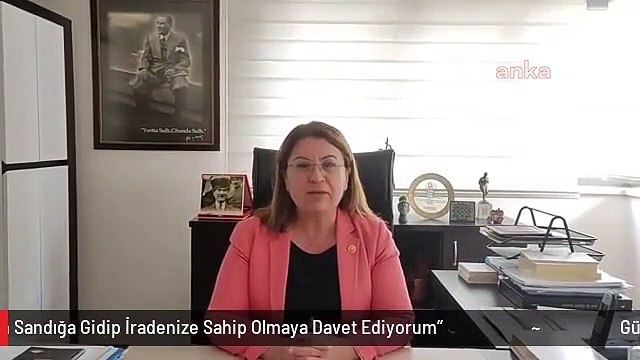 Gülizar Biçer Karaca'dan İkinci Tur Çağrısı: Vatan İçin Sandığa Gidip İradenize Sahip Olmaya Davet Ediyorum