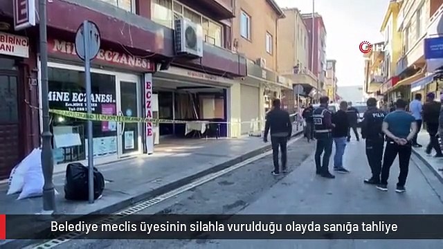 Belediye meclis üyesinin silahla vurulduğu olayda sanığa tahliye