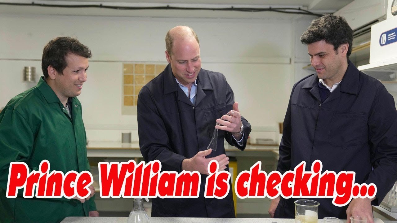 Prince William Visits Earthshot Prize Winner Notpla to See How Business Scaled to Size