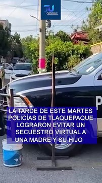 Policías de Tlaquepaque, lograron evitar un secuestro virtual, en las inmediaciones de la Nueva Central Camionera #TuNotiReel