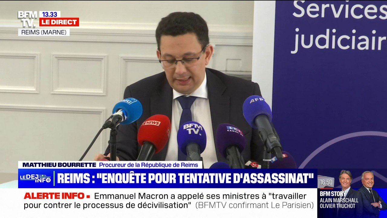 Infirmière tuée au CHU de Reims: "Le suspect indiquait en vouloir au milieu hospitalier", annonce le procureur