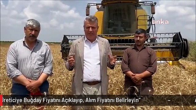 Ayhan Barut'tan İktidara Çağrı: İthalat Yapacağınıza Yerli Üreticiye Buğday Fiyatını Açıklayıp, Alım Fiyatını Belirleyin