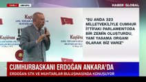 Salon ayağa kalktı... Cumhurbaşkanı Erdoğan: Ağlatmayın, ağlatmayın...