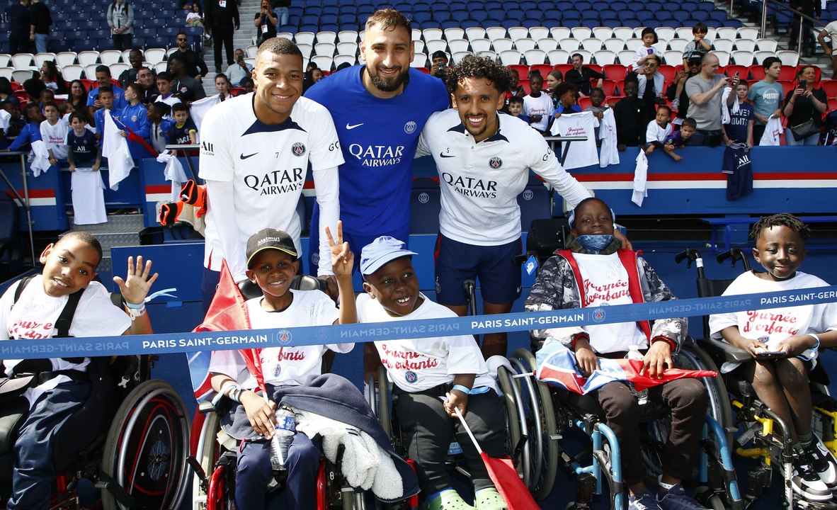 Replay : Entraînement et Journée des Enfants en direct du Parc des Princes