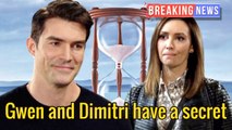SHOCKER Dimitri becomes Gwen's boyfriend in Salem Days of our lives spoilers on Peacock