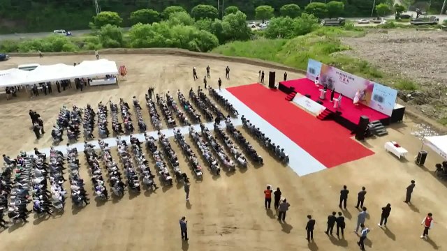 [경기] 경기 광주시 광주종합운동장 기공식 개최 / YTN