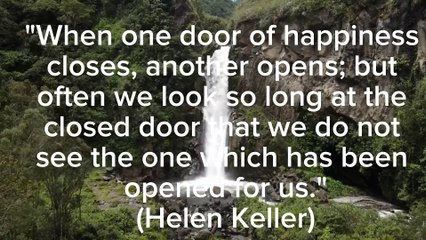motivational words from Helen Keller