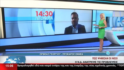 Ο Πρόεδρος της ΟΝΝΕΔ, Ορφέας Γεωργίου στο STAR