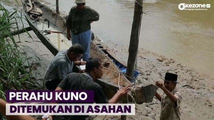 Heboh! Perahu Melayu Kuno Ditemukan Terkubur di Aliran Sungai Silau Asahan