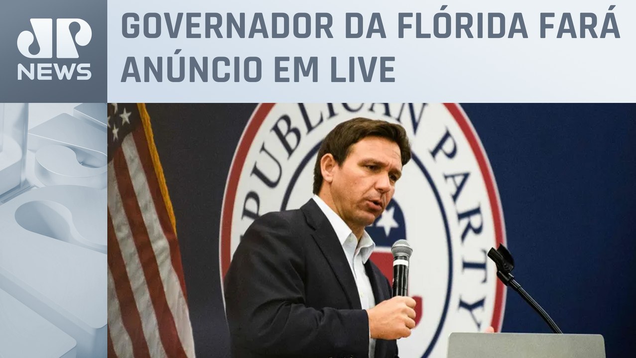 Ron Desantis deve oficializar pré-candidatura à presidência dos EUA