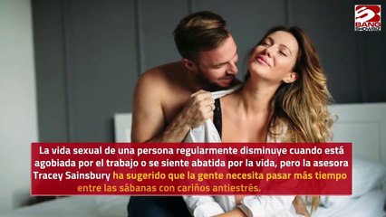 Practicar sexo tres veces por semana combate el estrés