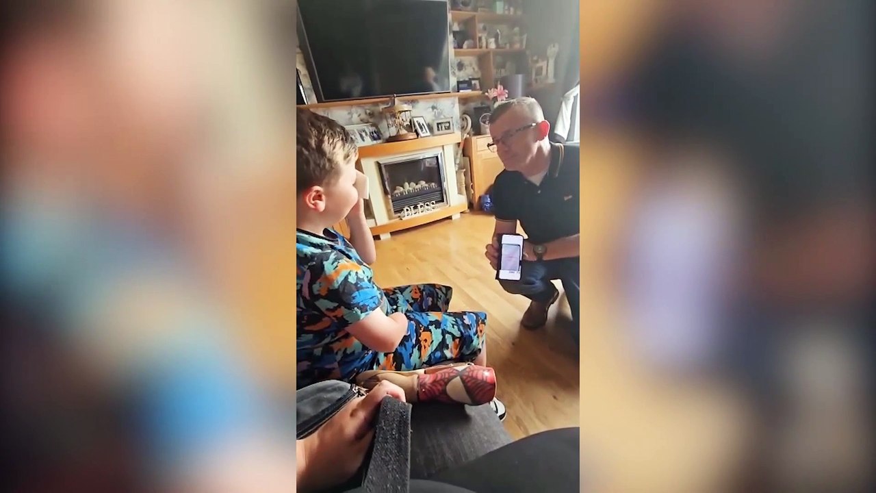 Britain's 'kindest plumber' pays £13k for a new bionic arm for a young lad born without a right arm