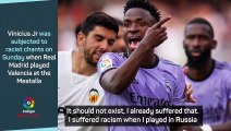 Hulk sends support to Vinicius Jr after racist abuse