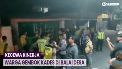 Polisi Evakuasi Kades dari Balai Desa Usai Sempat Digembok Warga