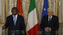 Mattarella: rapporti eccellenti con Angola, estendere collaborazione