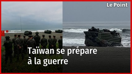 Taïwan se prépare à la guerre avec la Chine