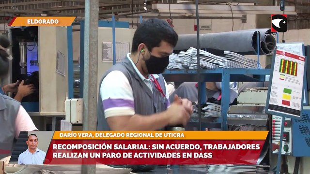 Recomposición salarial: sin acuerdo, trabajadores realizan un paro de actividades en Dass