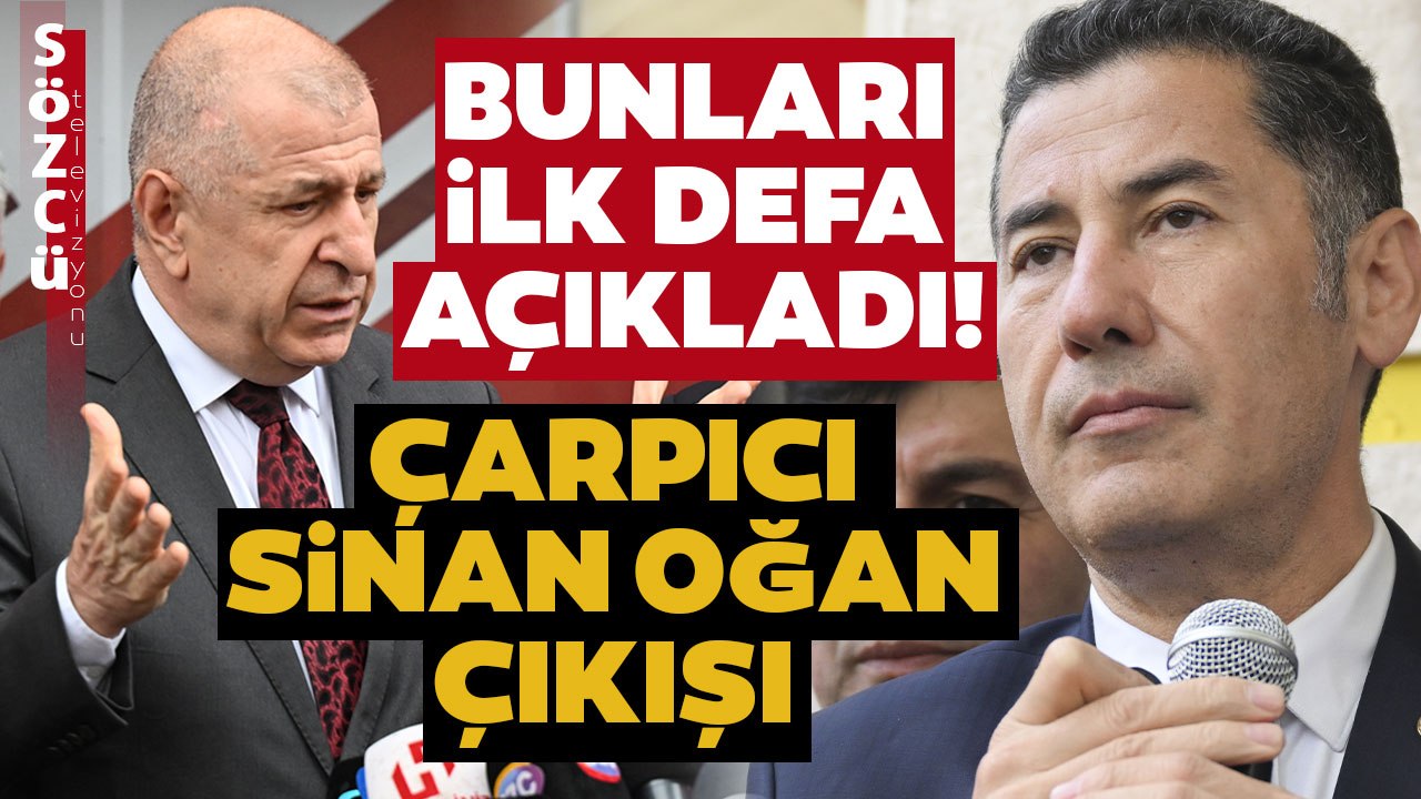 Herkes Merak Ediyordu! Sinan Oğan Gerçeklerini Ümit Özdağ Anlattı