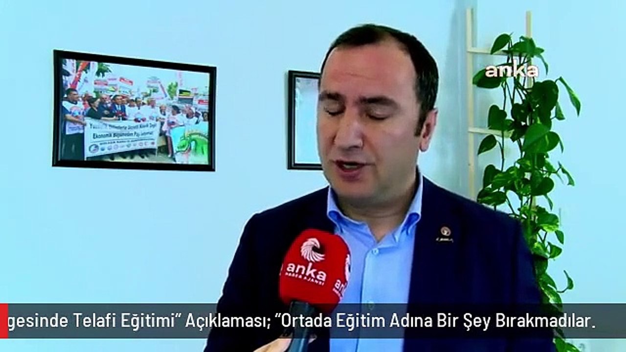 Eğitim-İş Genel Başkanı Özbay'dan "Deprem Bölgesinde Telafi Eğitimi" Açıklaması: "Ortada Eğitim Adına Bir Şey Bırakmadılar.