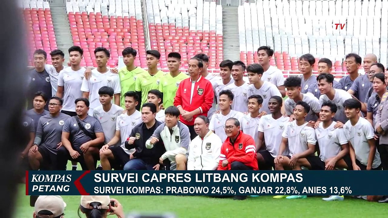 Survei Litbang Kompas: Elektabilitas Bakal Capres Prabowo Kembali ke Puncak