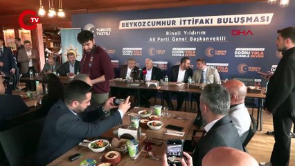 Binali Yıldırım Ümit Özdağ'ı hedef aldı: 'Sinan Oğan'ın oylarını pazarlamaya çıktı'