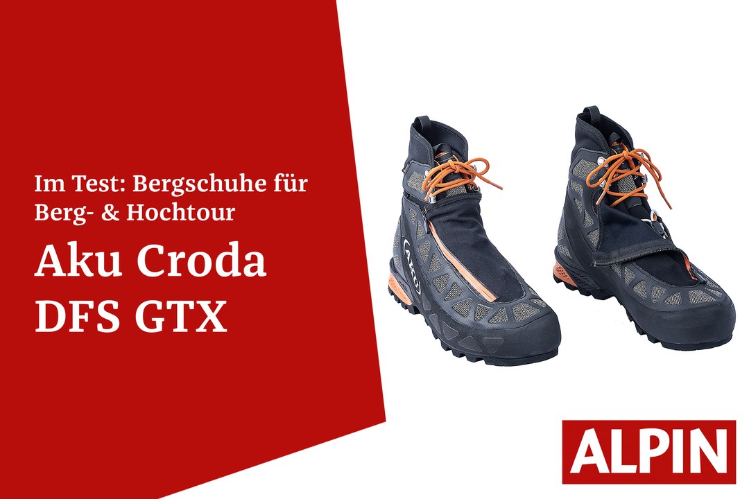 Test Bergschuh Aku Croda DFS GTX | ALPIN - Das Bergmagazin