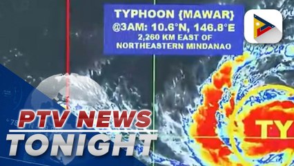 ‘Mawar’ weakens to typhoon category