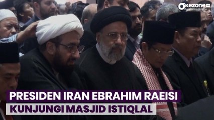 Video herunterladen: Presiden Iran Ebrahim Raisi Kunjungi Masjid Istiqlal Usai Bertemu Presiden Jokowi