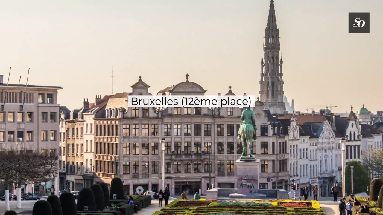 Quatre villes belges dans le top 100 des villes les plus attractives d'Europe