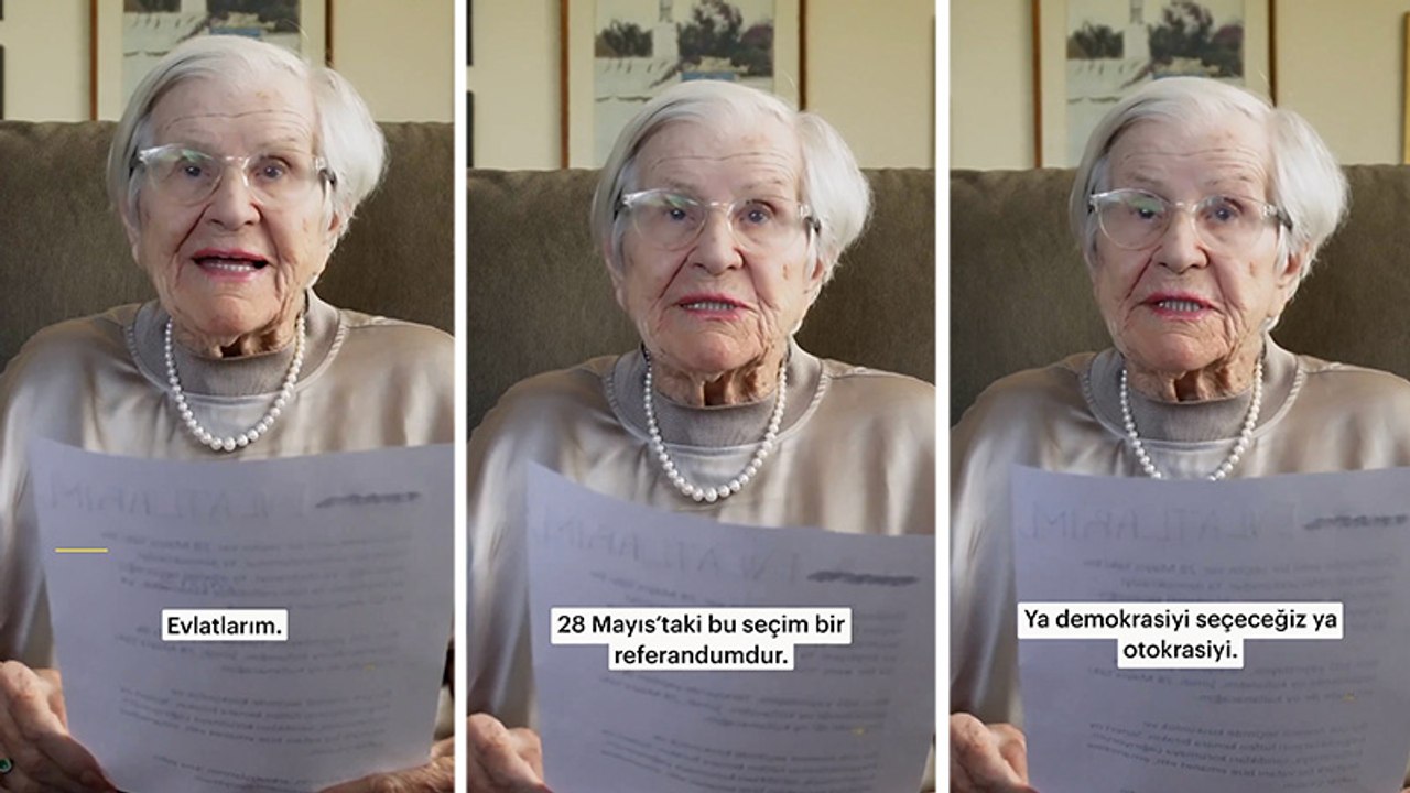 “Hocaların hocası” Nermin Abadan Unat'dan oy vermeye çağrısı: Evlatlarım, 28 Mayıs'taki seçim bir referandumdur; ya demok Nermin Abadan Unat'dan oy vermeye çağrısı: Evlatlarım, 28 Mayıs'taki seçim bir referandumdur; ya demokrasiyi seçeceğiz, ya otokrasiyi