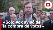 Vox asegura que «la izquierda junto a Marruecos» ponen en jaque la democracia con la compra de votos