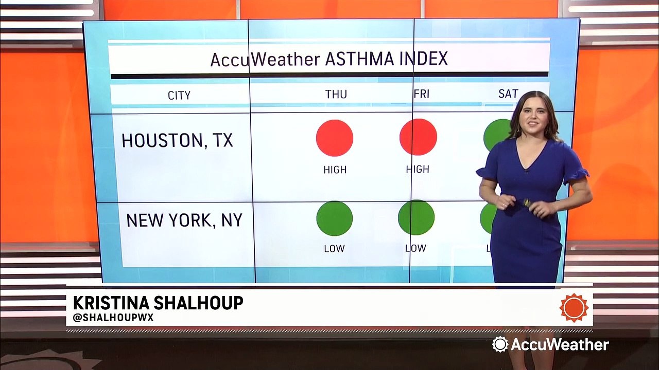 Here's your allergy outlook for May 24 video Dailymotion