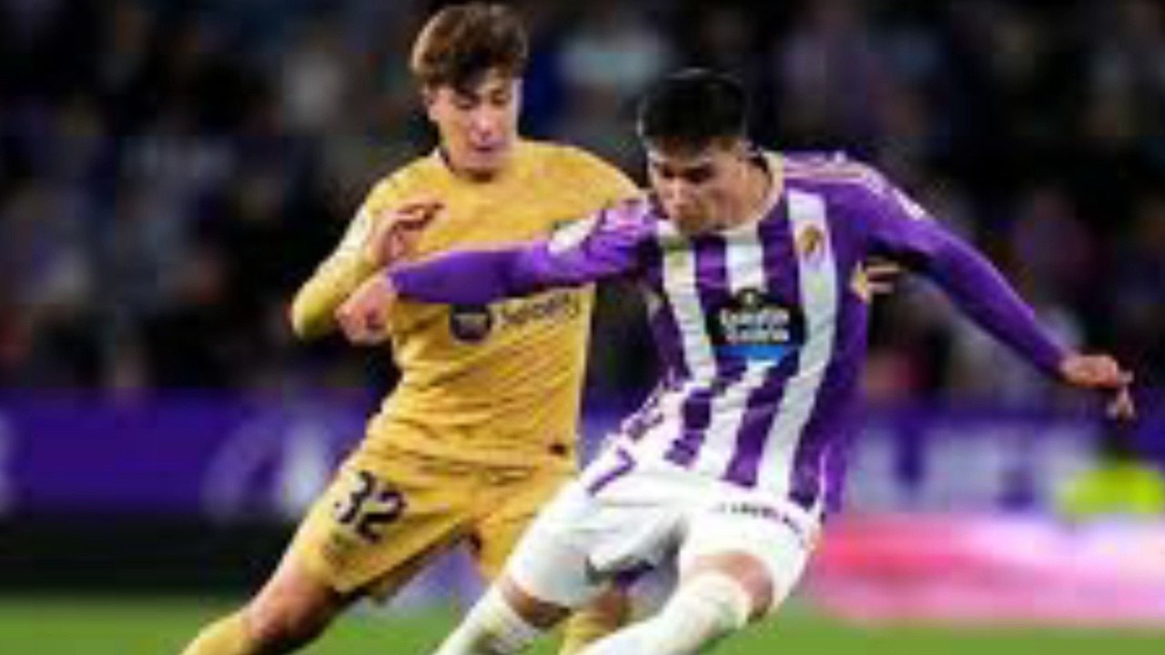 Barcelona thrashed by Real Valladolid 1-3