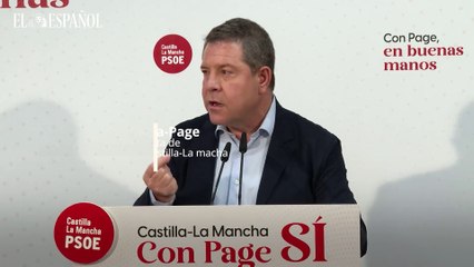 García-Page manifiesta que tiene "más de mil vídeos del PP manipulando, insultando y ofendiendo".