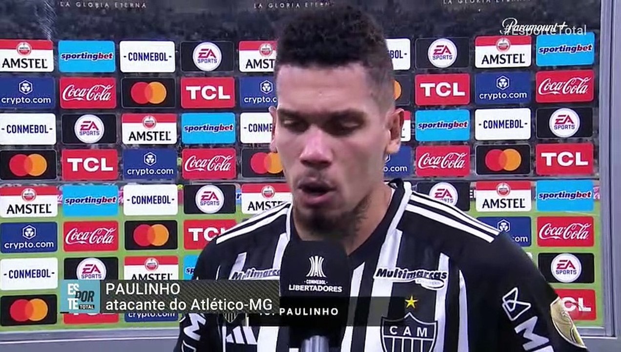 Paulinho fala sobre homenagem a Vini Jr e critica gramado do Mineirão  24/05/2023 12:10:16