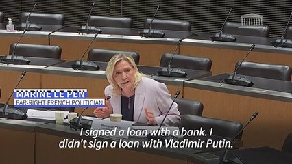 French far-right leader Le Pen denies any quid pro quo with Putin