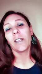 Transition avec un makeup sur les tons de bleus