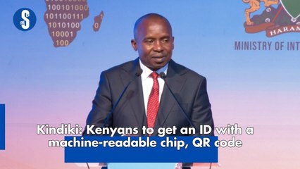 Kindiki: Kenyans to get an ID with a machine-readable chip, QR code