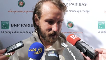 Roland-Garros 2023 - Lucas Pouille : "C'est une belle aventure et en fait, je n'ai même pas l'impression de jouer des qualif d'un Grand Chelem"