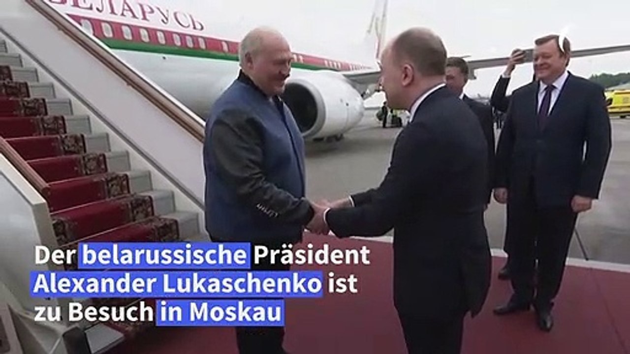 Lukaschenko zu Wirtschaftsgipfel in Moskau