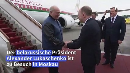 Lukaschenko zu Wirtschaftsgipfel in Moskau