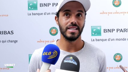 Roland-Garros 2023 - Laurent Lokoli : "Vous ne voudriez pas être dans ma tête quand je suis sur le court"