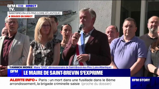 Violences envers les élus: Il faut continuer à se battre , affirme le maire de Saint-Brevin