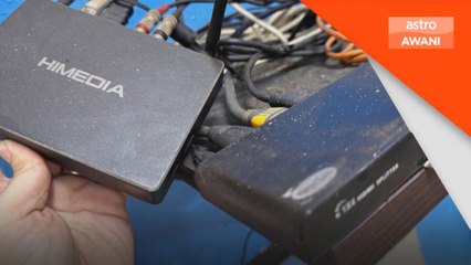 Jabatan Keselamatan Astro, polis Klang lawat kesan premis strim haram