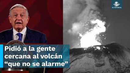 Estamos pendientes, “Don Goyo” se está serenando: AMLO