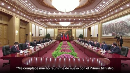 Xi Jinping: "Espero que podamos llevar a un nivel superior la cooperación entre los dos países"