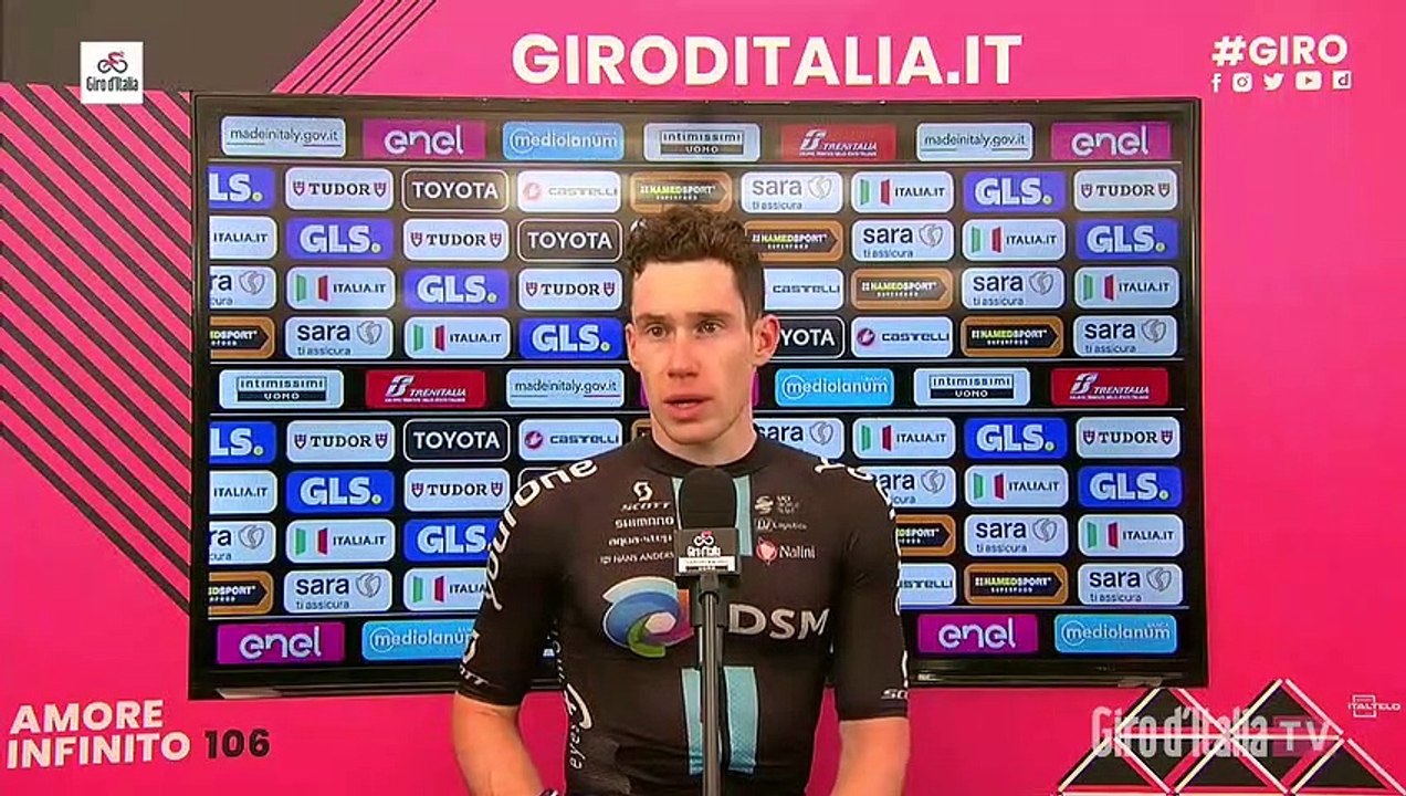 Tour d'Italie 2023 - Alberto Dainese : "The guys did an outstanding job. I was in front too early so I deflected and waited for someone to start"