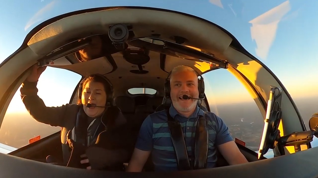 Pilot PRANKS Sleeping Woman! Her reaction is priceless!